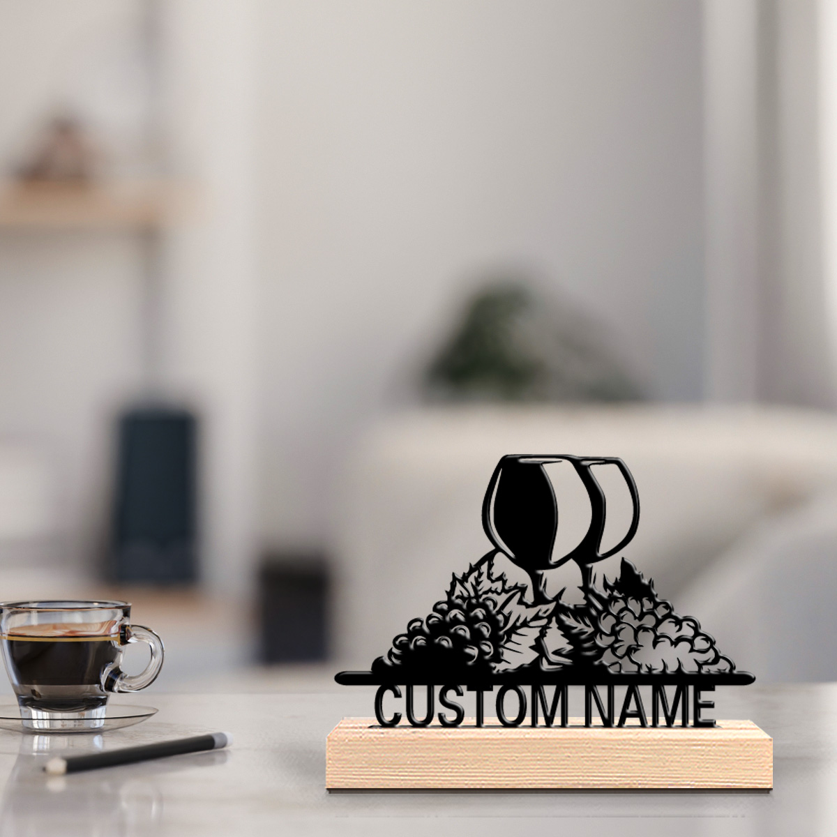 Wine & Beer Unlimited Spirits - 1pc Fun Personalized Custom Red wine