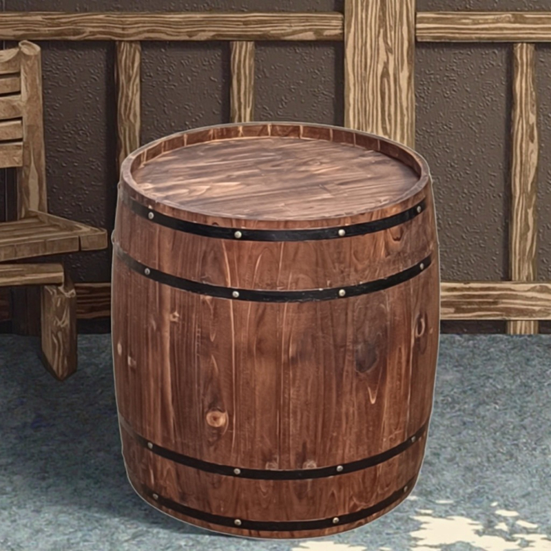 Wine Beer Pub - Wooden Wine Barrel Large Capacity Rustic