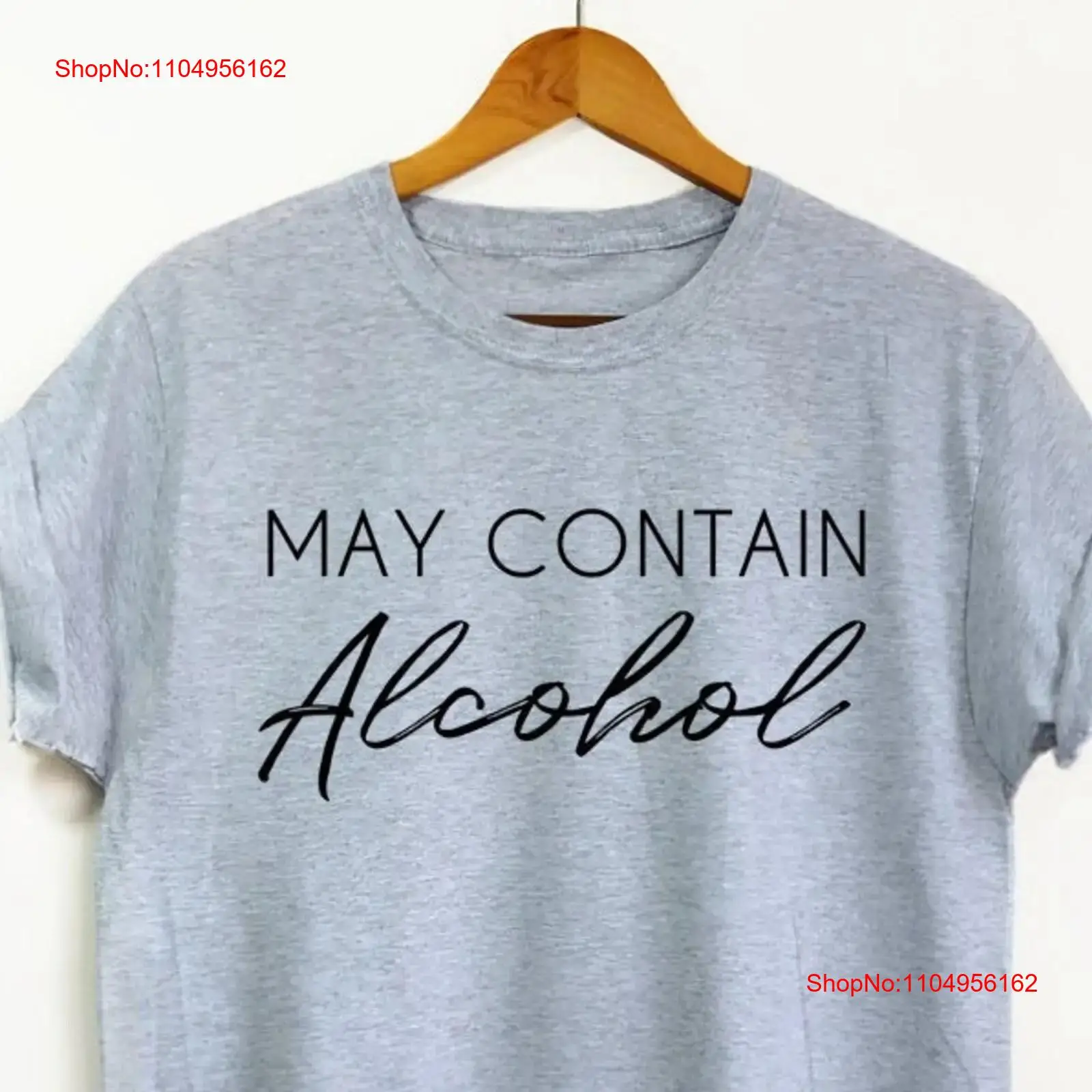 Wine Beer Tequila - May Contain Alcohol shirt Girl s