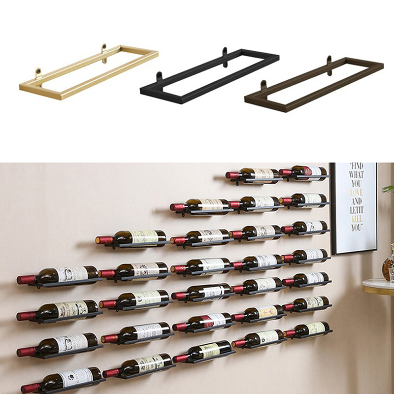 Wine Beer Holder - 1PC Wall-Mounted Bar Wine Rack Holder