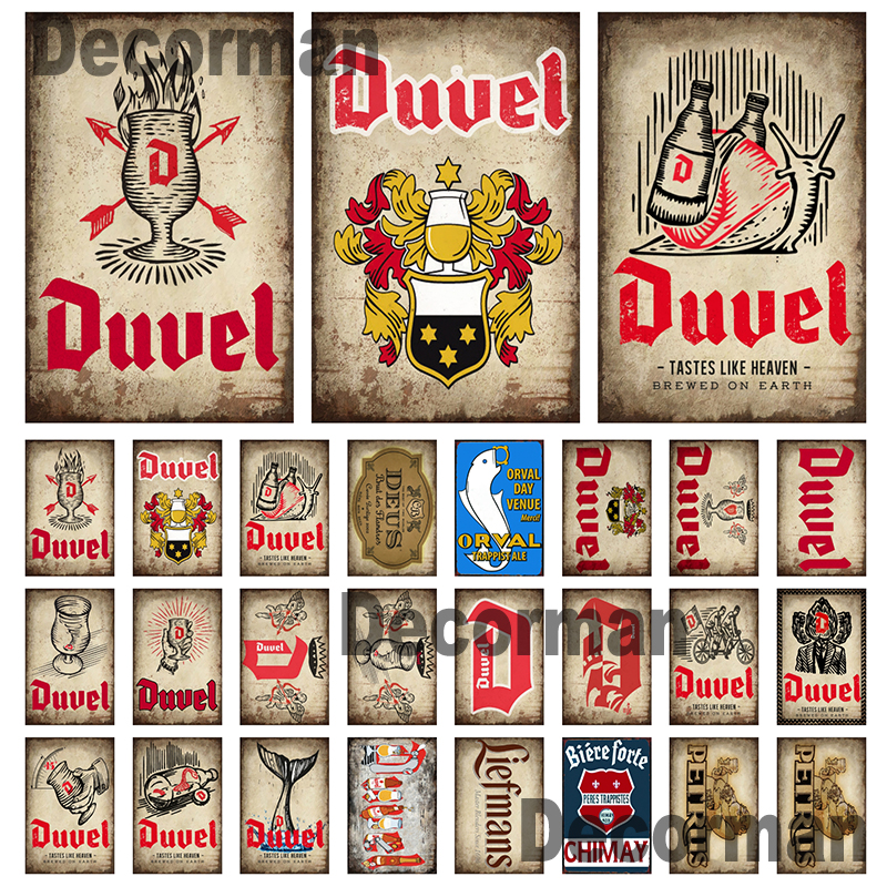 Wine Beer Pub - [ Mike86 ] DUVAL BEER Tin