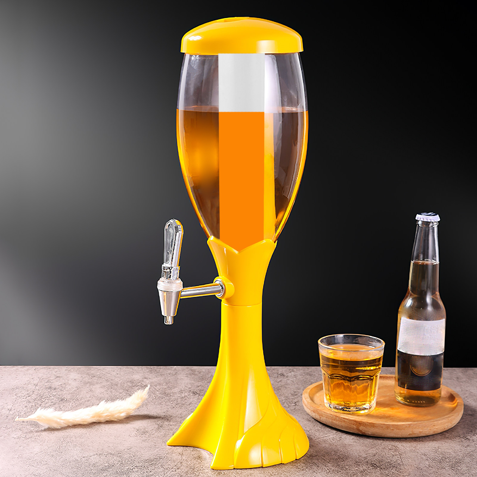 Wine Beer Pub - Drink Tower Ice Tube Beer Tower