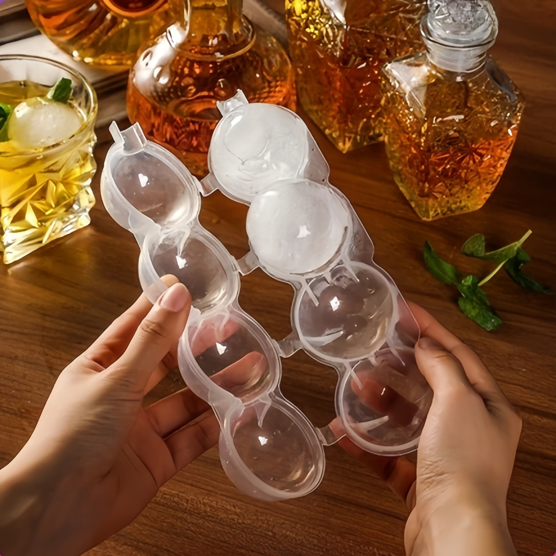 Wine Beer Holder - 4 Hole Ice Hockey Mold Quick