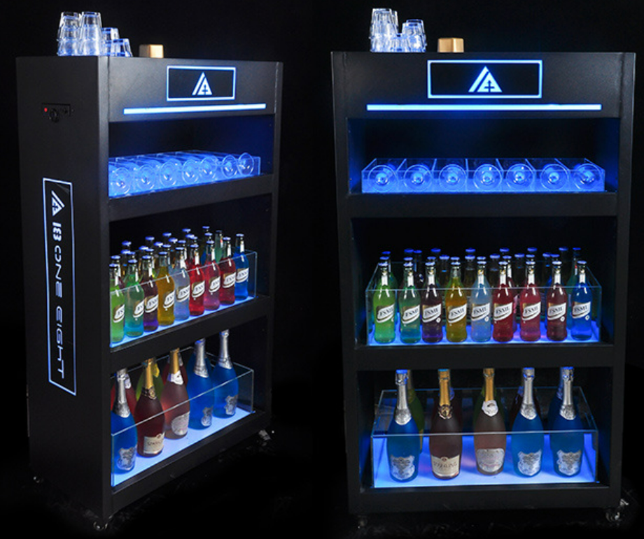 Light Emitting Diode Wine Disp - Wine Beer Tequila avaliação e preço