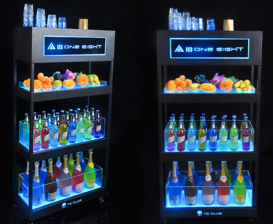 Light Emitting Diode Wine Disp - Wine Beer Tequila avaliação e preço