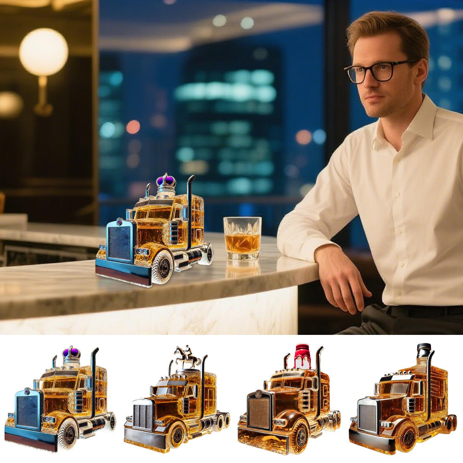 Wine Decanter Half Truck Bourb - Wine Beer And Liquor avaliação e preço