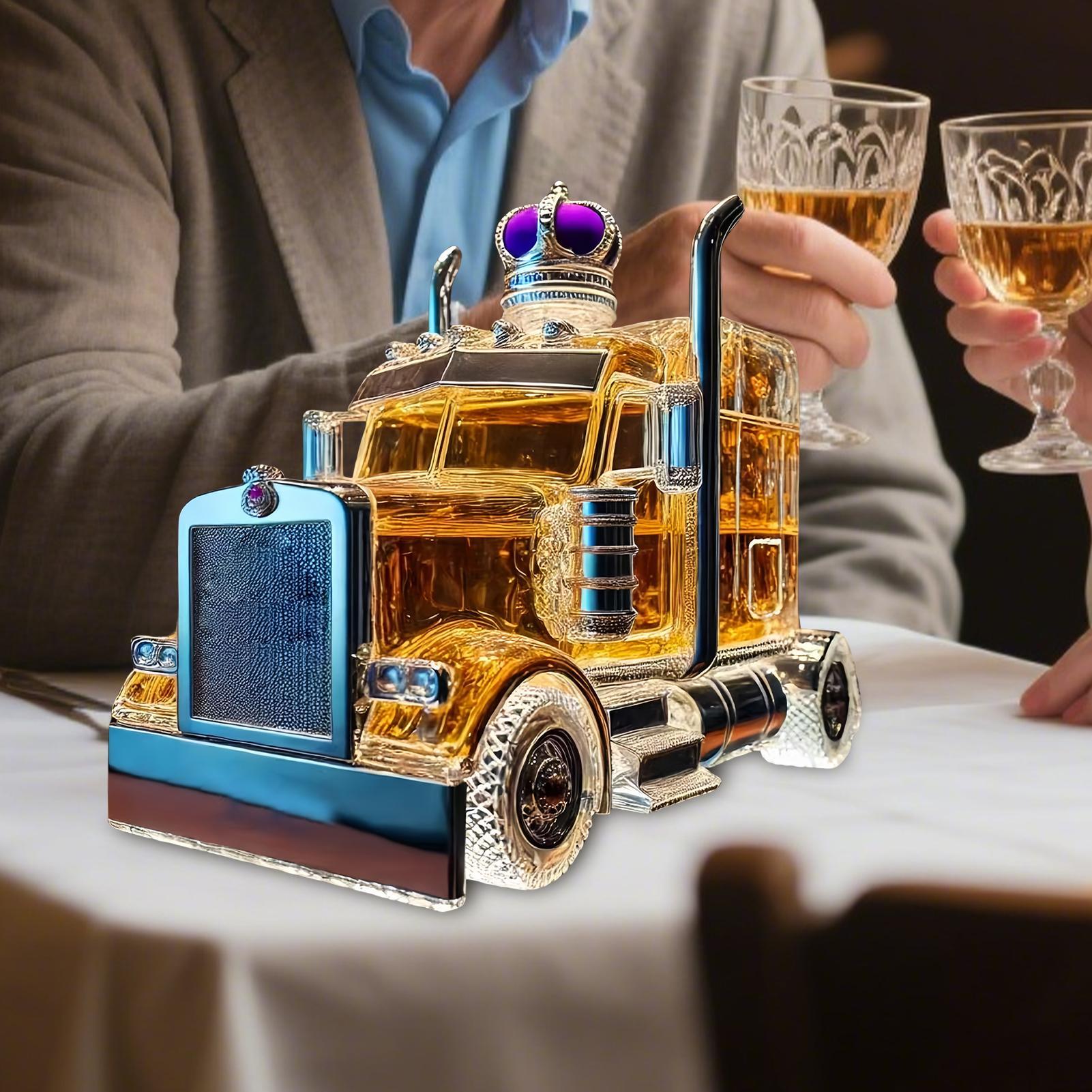 Wine Decanter Half Truck Bourb - Wine Beer And Liquor avaliação e preço