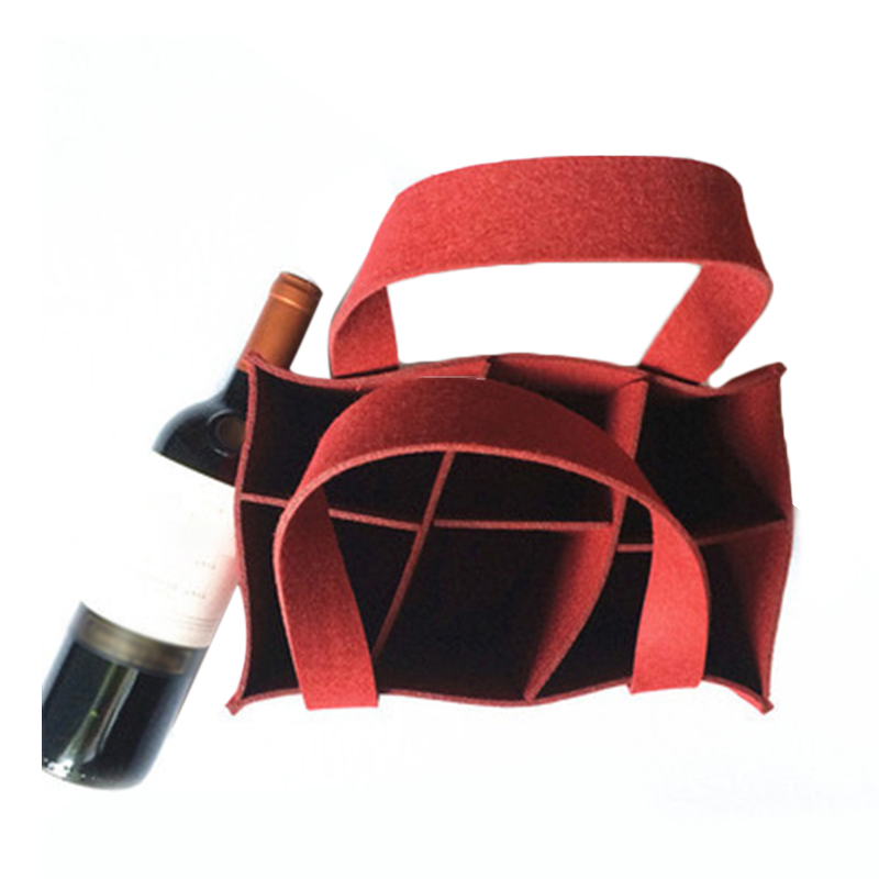 6 grid Felt Storage Bag for Be - Wine Beer Holder avaliação e preço