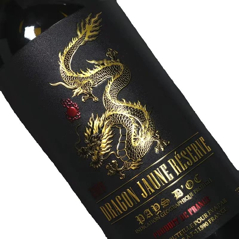 Custom Luxury Wine Label Roll｜ - Wine Beer Red avaliação e preço
