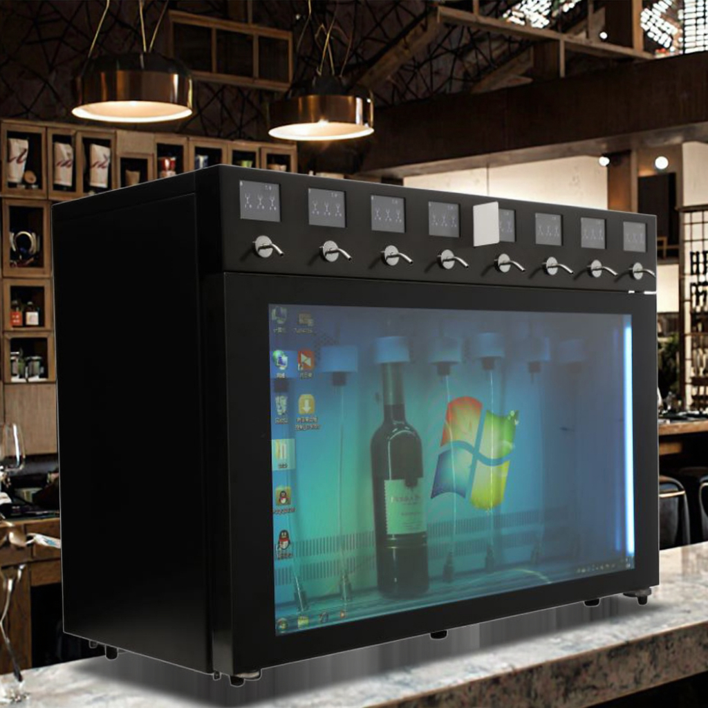 8 Bottles bar Cooler Electric  - Wine & Beer Unlimited Spirits avaliação e preço