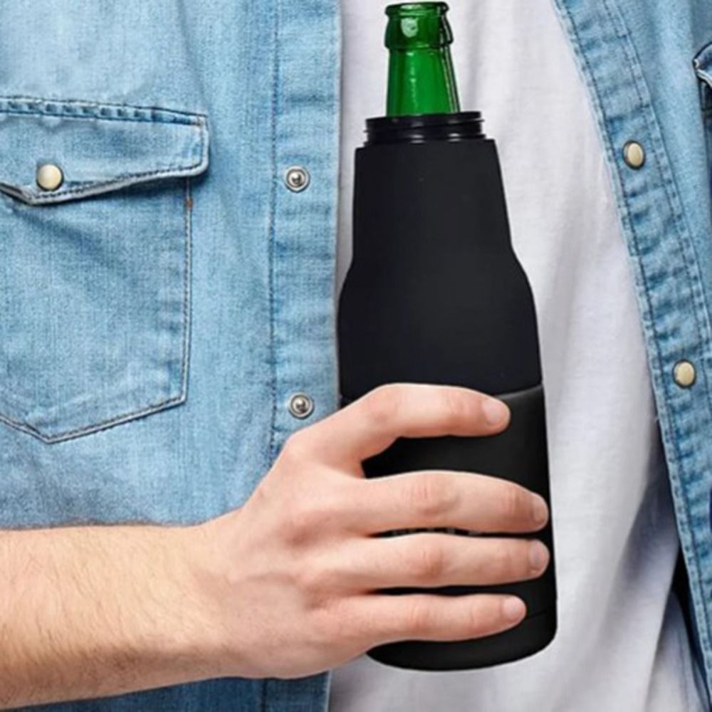 3 in 1 Stainless Steel Beer Bo - Wine Beer Holder avaliação e preço