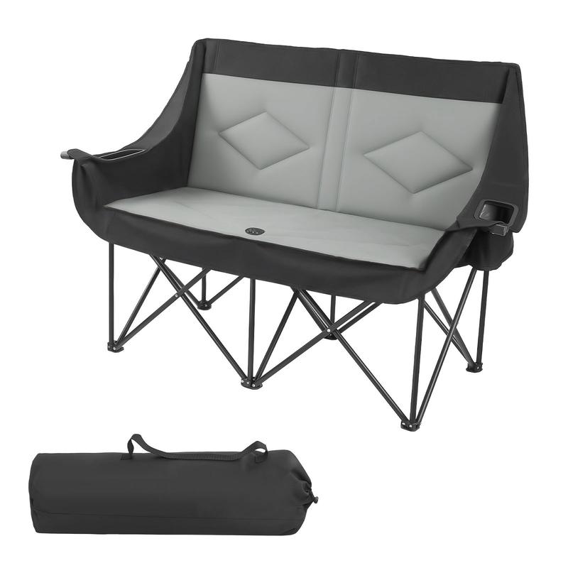 Double Camping Chair, Oversize - Wine Bag Carry Two avaliação e preço