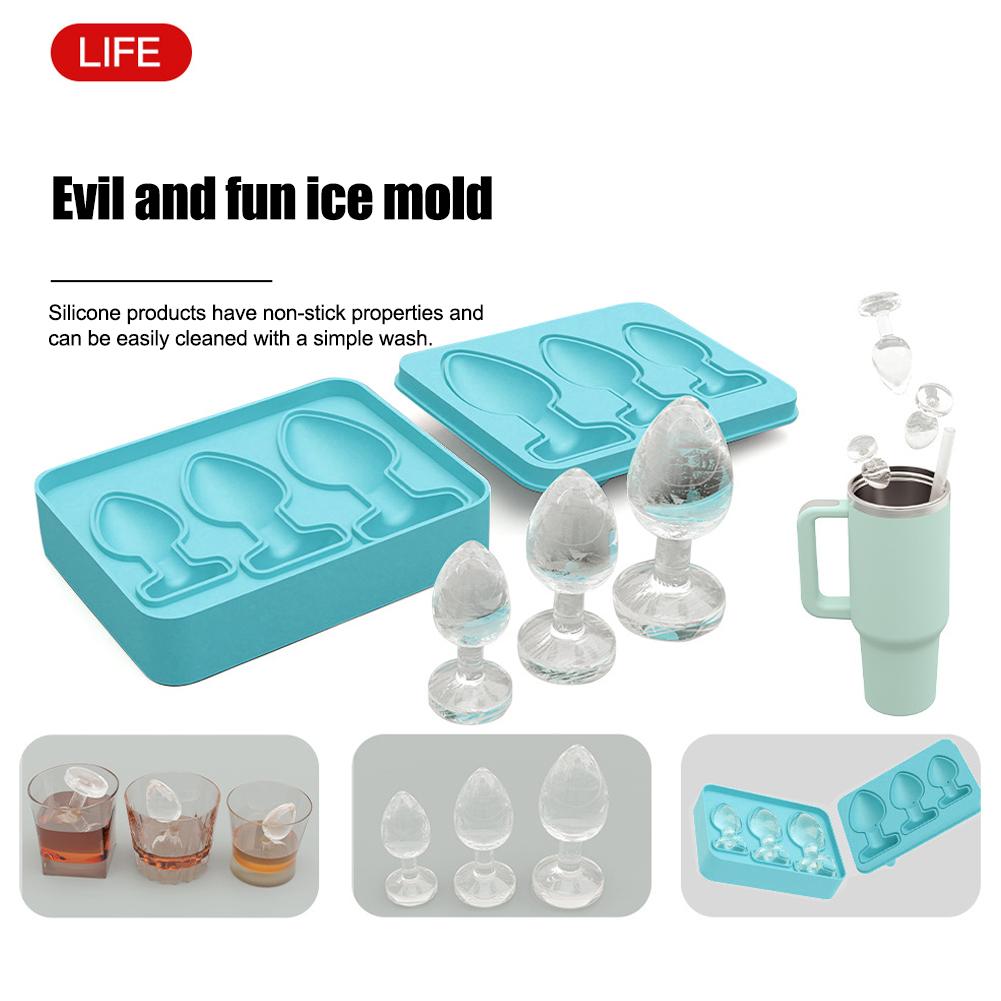 Creative Silicone Ice Cube Mol - Wine Beer And Liquor avaliação e preço
