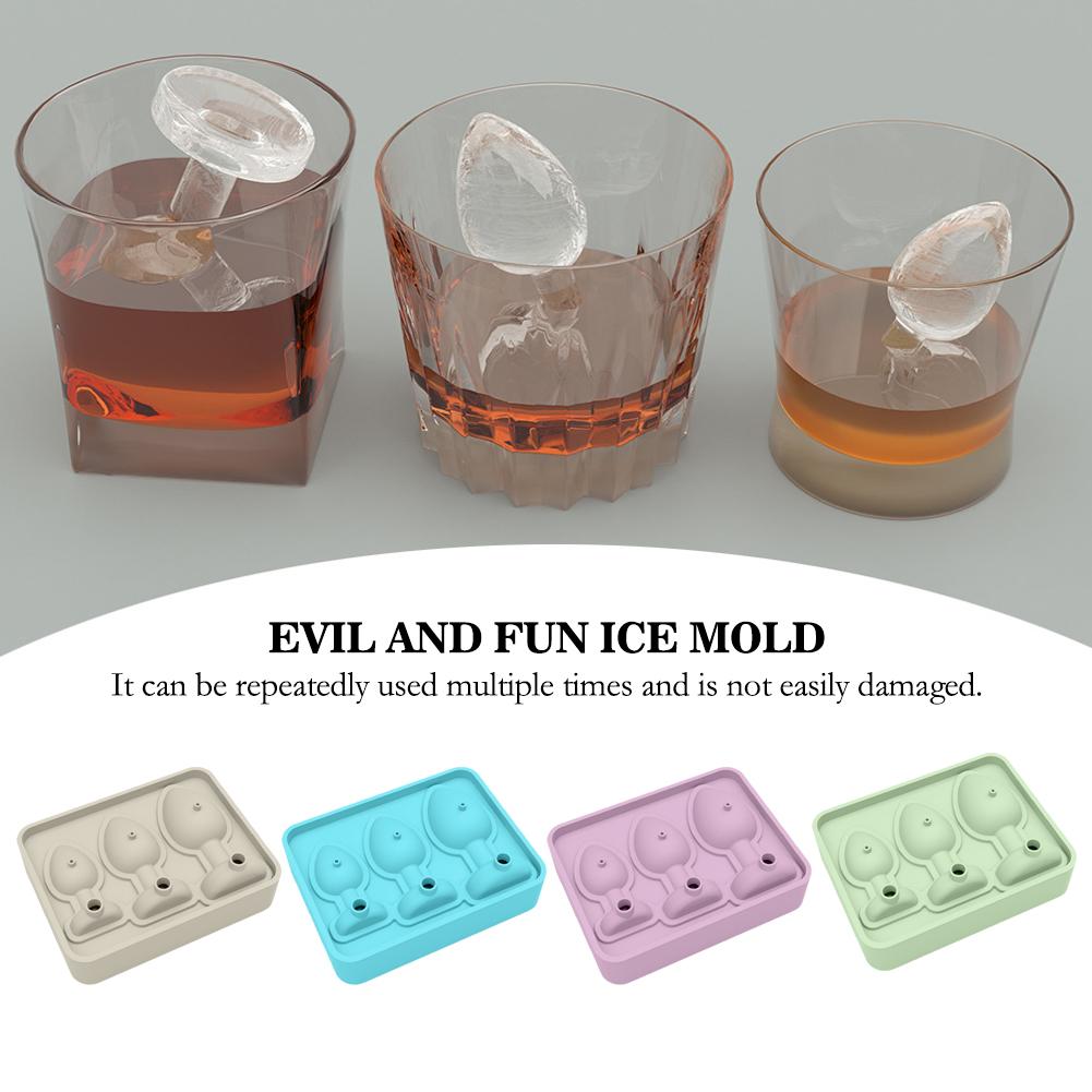 Creative Silicone Ice Cube Mol - Wine Beer And Liquor avaliação e preço