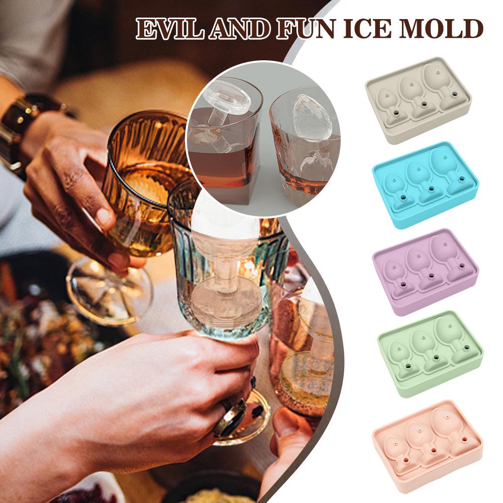 Creative Silicone Ice Cube Mol - Wine Beer And Liquor avaliação e preço