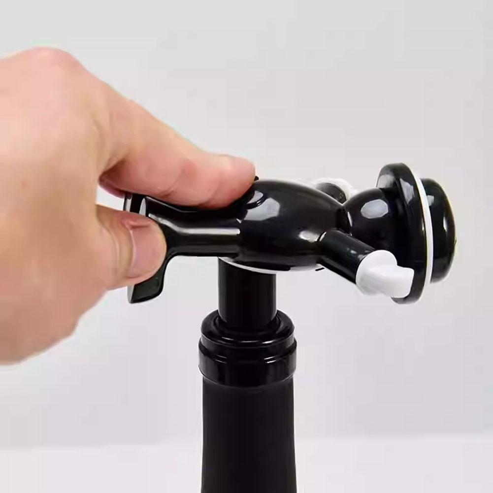 Black Cool Man Bottle Opener E - Wine Beer Red avaliação e preço