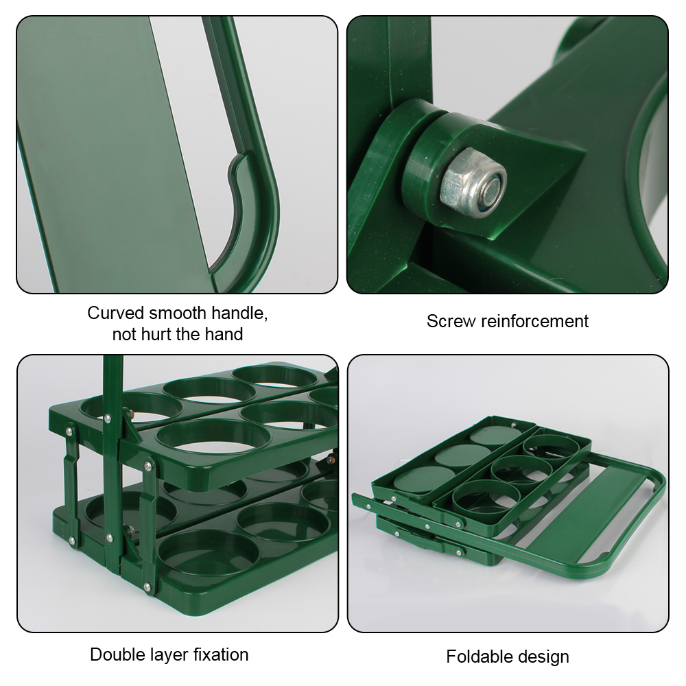 Reusable Durable Foldable Beer - Wine Beer Holder avaliação e preço