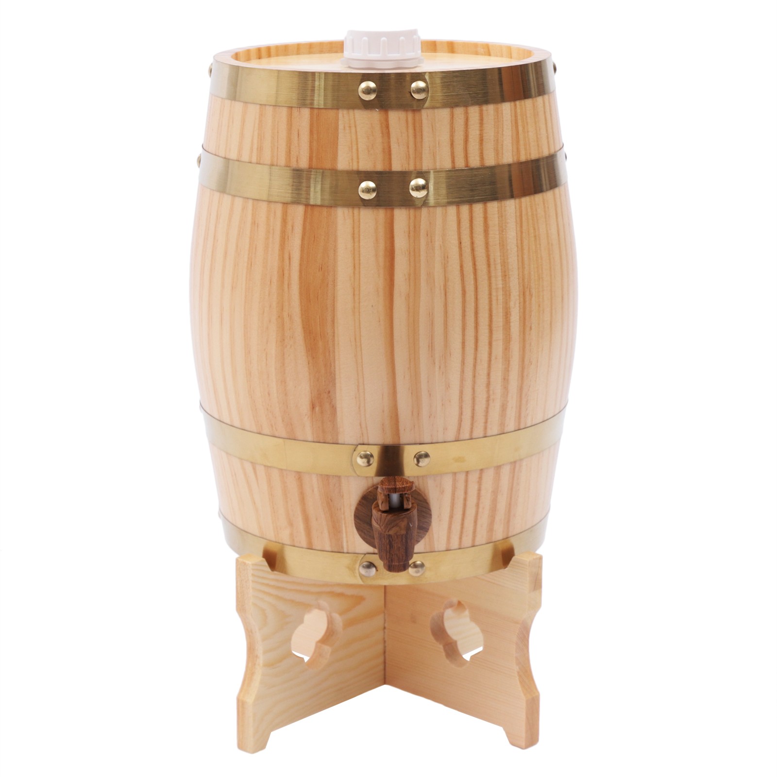 Vertical Pine Wooden Wine Barr - Wine Beer Tequila avaliação e preço