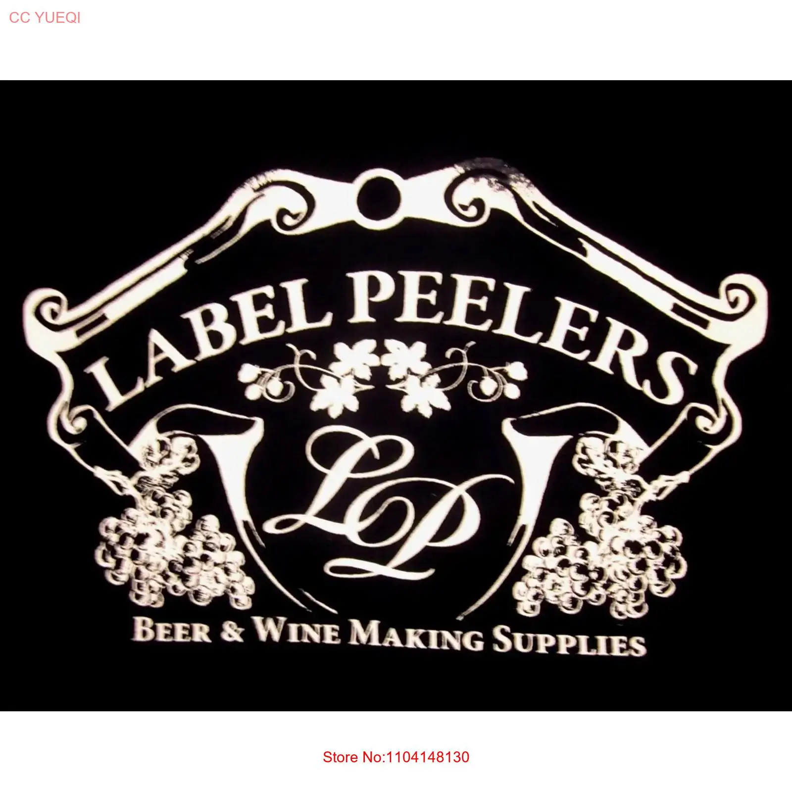 LABEL PEELERS tee XL beer wine - Wine Beer Making Supplies avaliação e preço