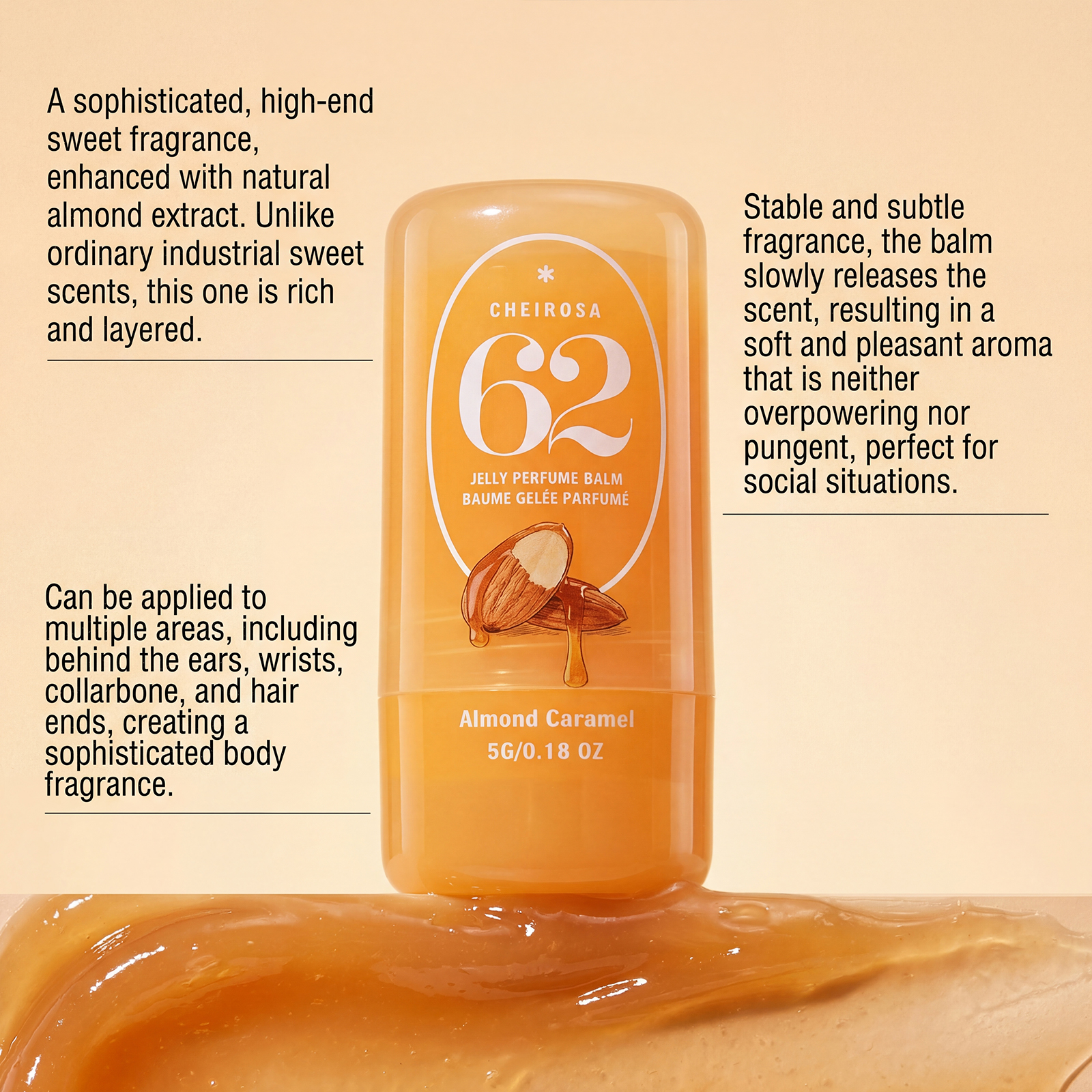 AMZ 5g Solid Fragrance (almond - Wine&Beer Mouton avaliação e preço