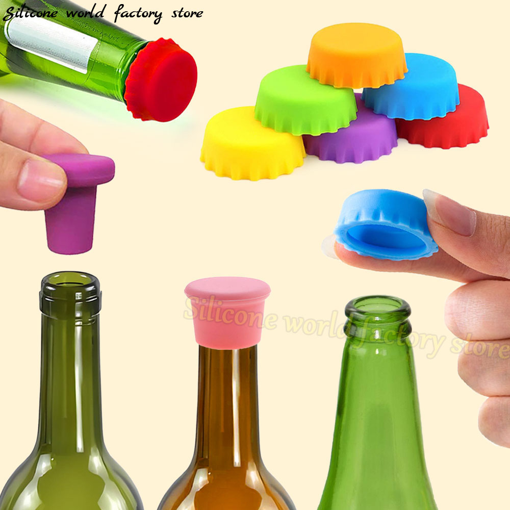SW 12/6/3PCS Silicone Fresh-ke - Wine Beer Red avaliação e preço