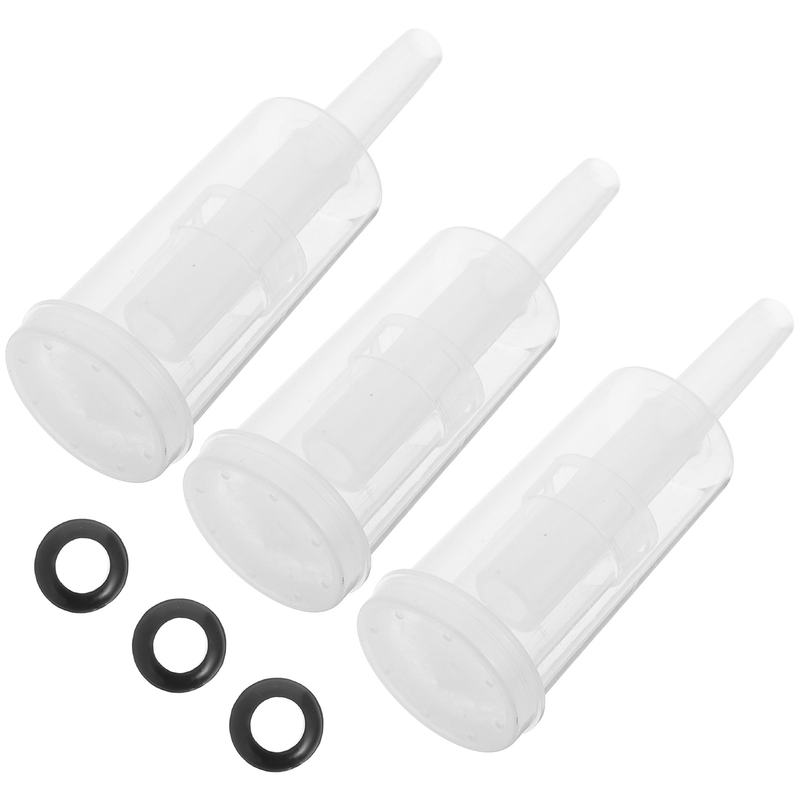 6Pcs Plastic Air Locks 3-Piece - Wine Beer Making Supplies avaliação e preço