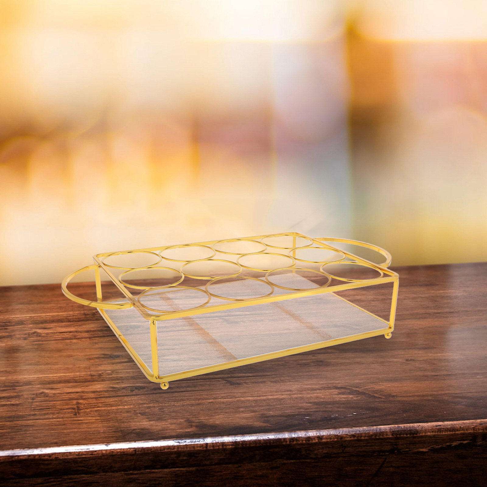 Metal Tabletop Beer Rack 12 Bo - Wine Beer Rack avaliação e preço
