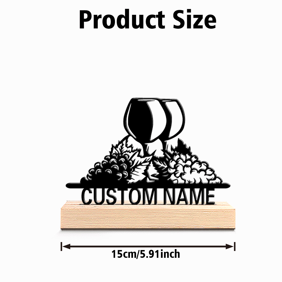 1pc Fun Personalized Custom Re - Wine & Beer Unlimited Spirits avaliação e preço