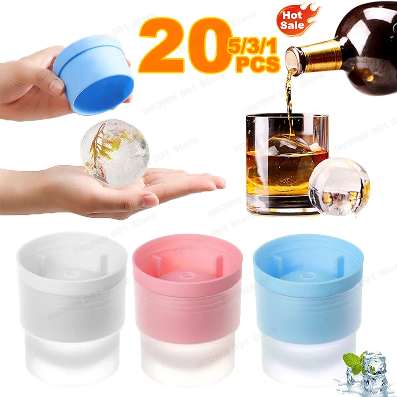 Large Ball Shape Silicone Mold - Wine Beer And Liquor avaliação e preço
