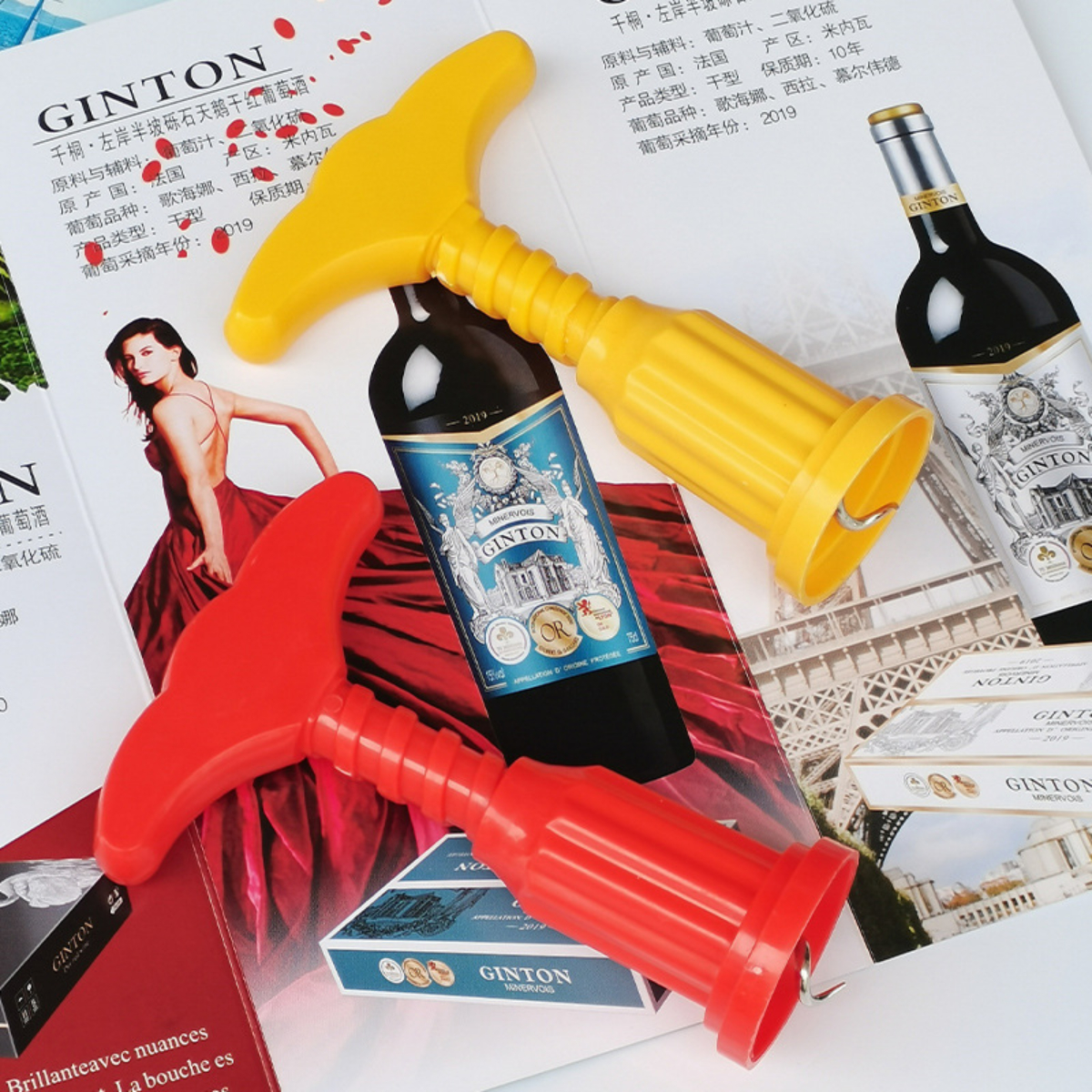 Red Wine Bottle Opener, Wine B - Wine Beer Red avaliação e preço