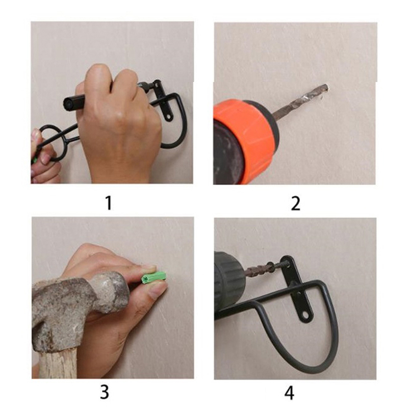1PC Wall-Mounted Bar Wine Rack - Wine Beer Holder avaliação e preço