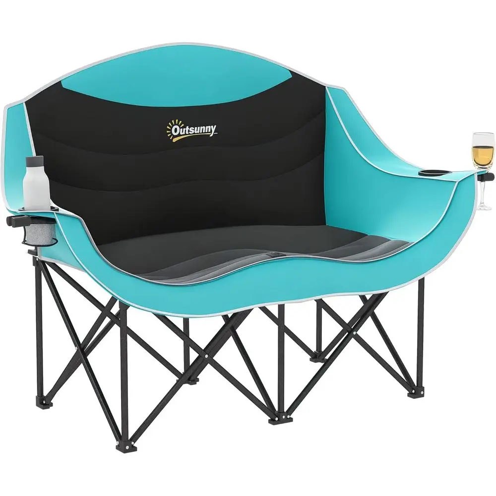 Two-Person Padded Folding Camp - Wine Bag Carry Two avaliação e preço