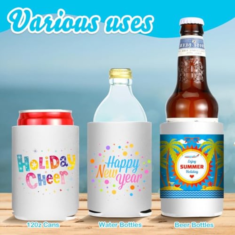 5/10 Pcs Blank Sublimation Can - Wine Beer And Liquor avaliação e preço