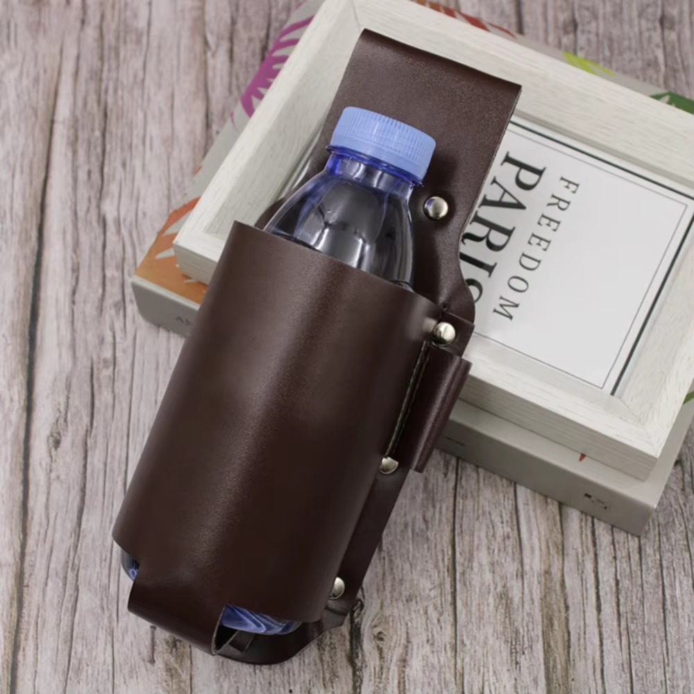 PU Leather Beer Bottle Waist H - Wine Beer Holder avaliação e preço