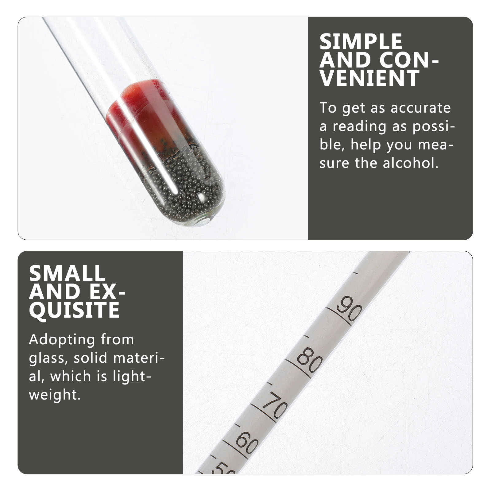 1Set Triple Scale Alcohol Hydr - Wine Beer Making Supplies avaliação e preço