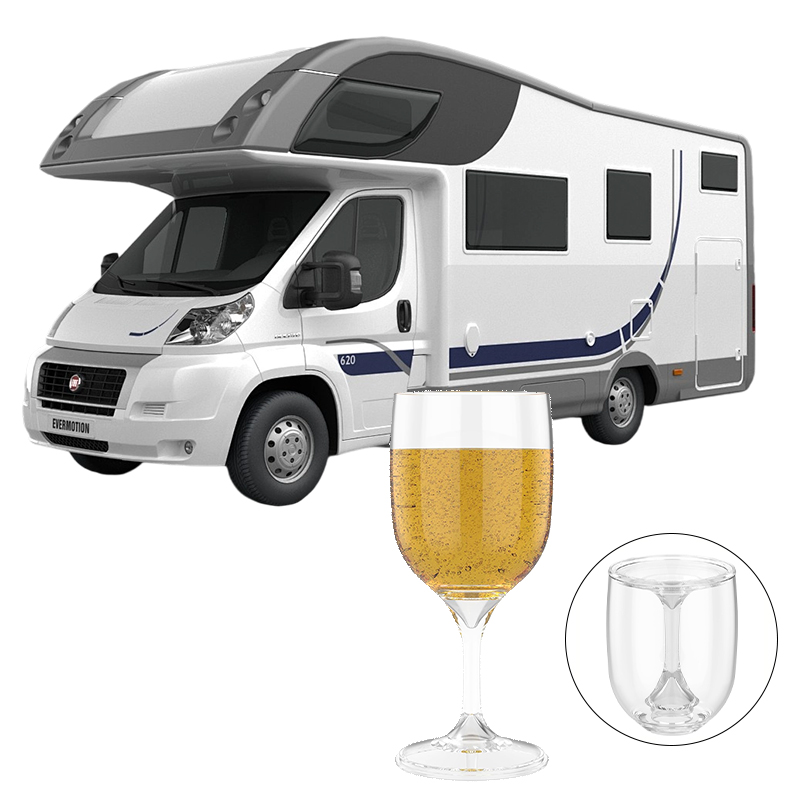 Folding Wine Glass Transparent - Wine & Beer Unlimited Spirits avaliação e preço