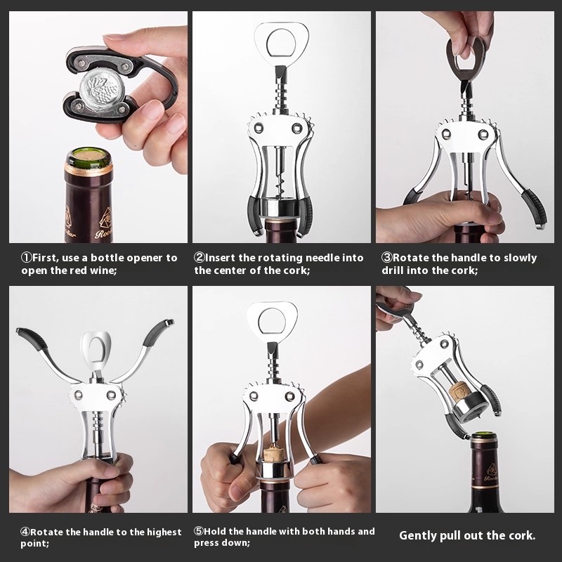 Gianxi Red Wine Bottle Opener  - Wine Beer Red avaliação e preço