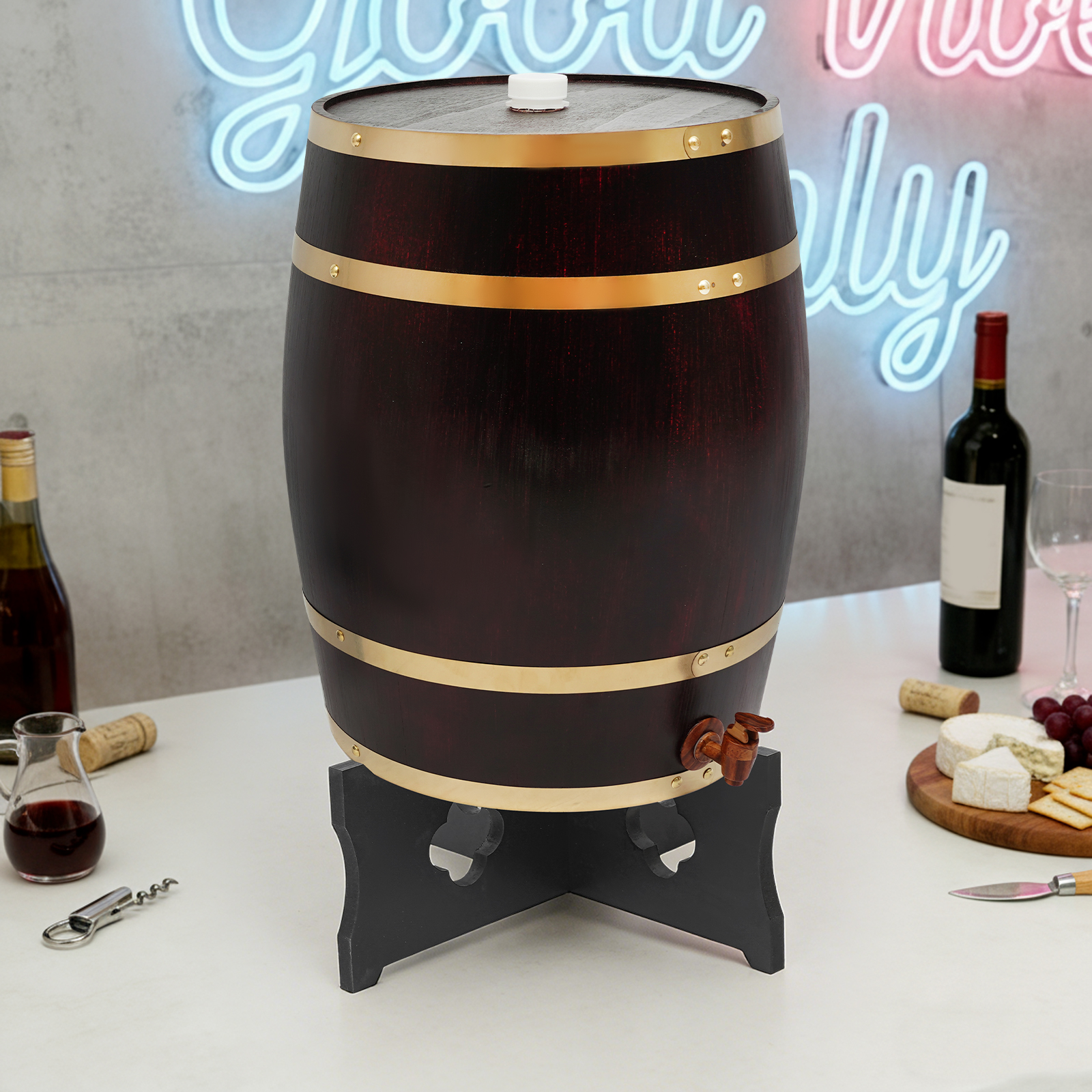20/30L Wine Barrel Wood Wine B - Wine Beer Tequila avaliação e preço