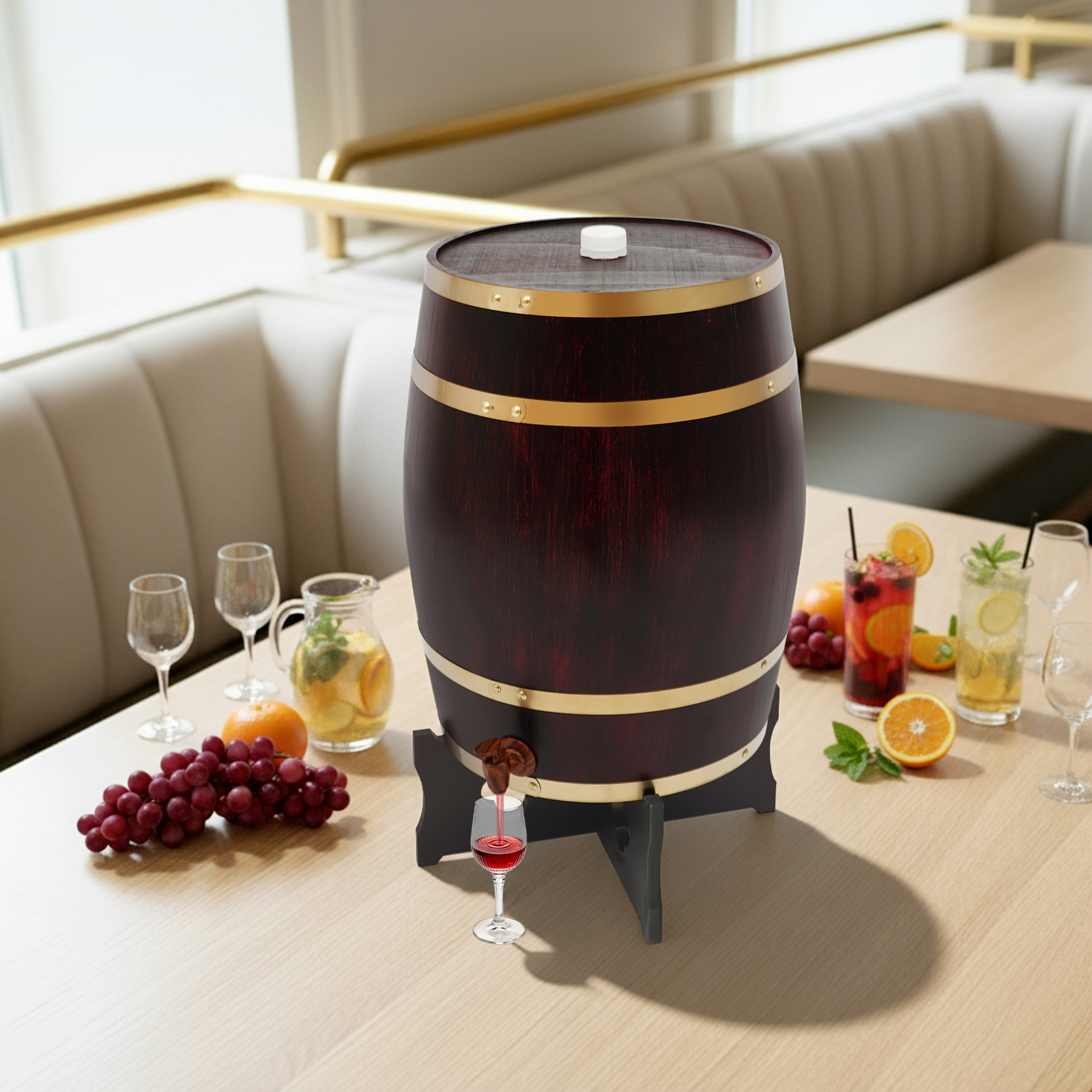 20/30L Wine Barrel Wood Wine B - Wine Beer Tequila avaliação e preço