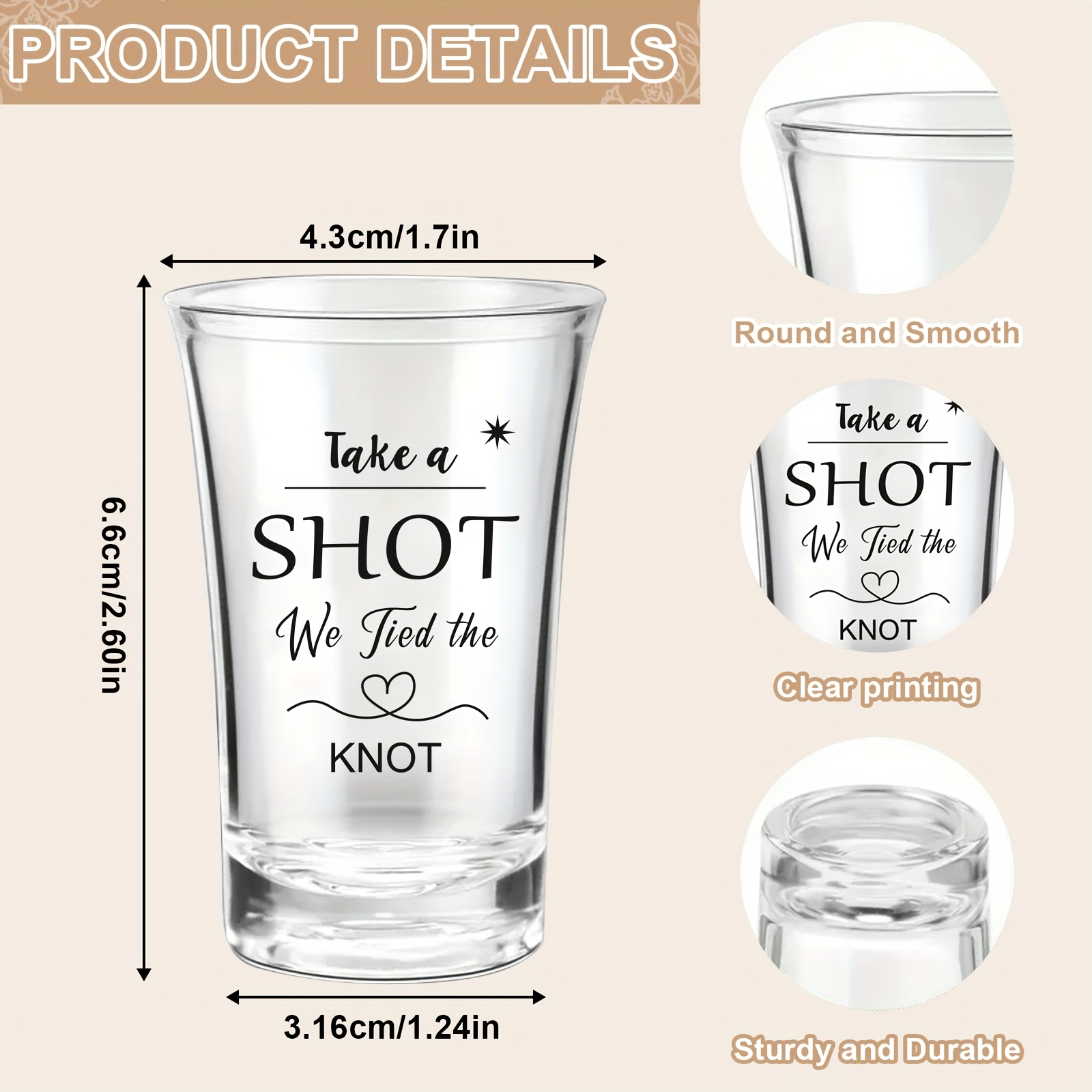 90-Piece Wedding Guest Set: 30 - Wine & Beer Unlimited Spirits avaliação e preço