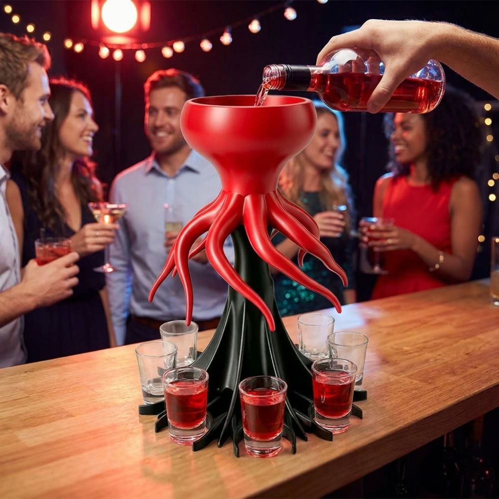 8 Holes 3D Printing Wine Distr - Wine Beer And Liquor avaliação e preço