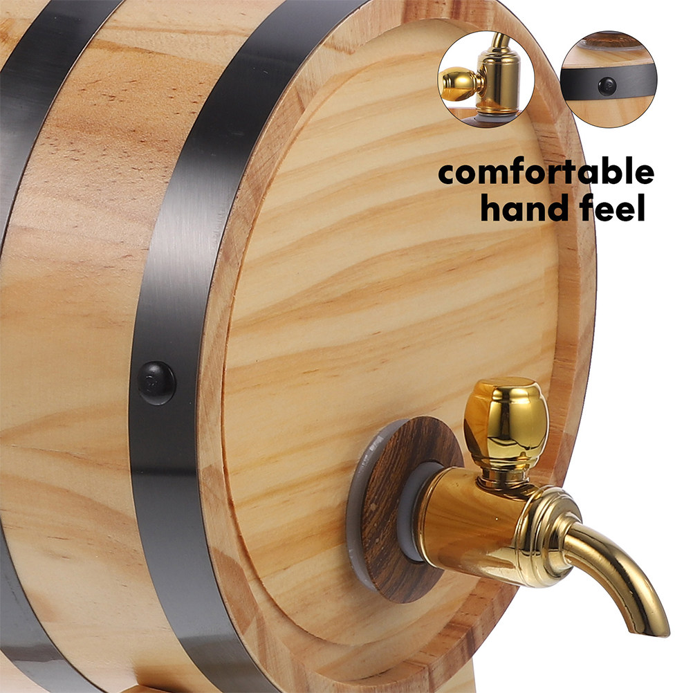 Wooden Red Wine Barrel Bucket  - Wine Beer Red avaliação e preço