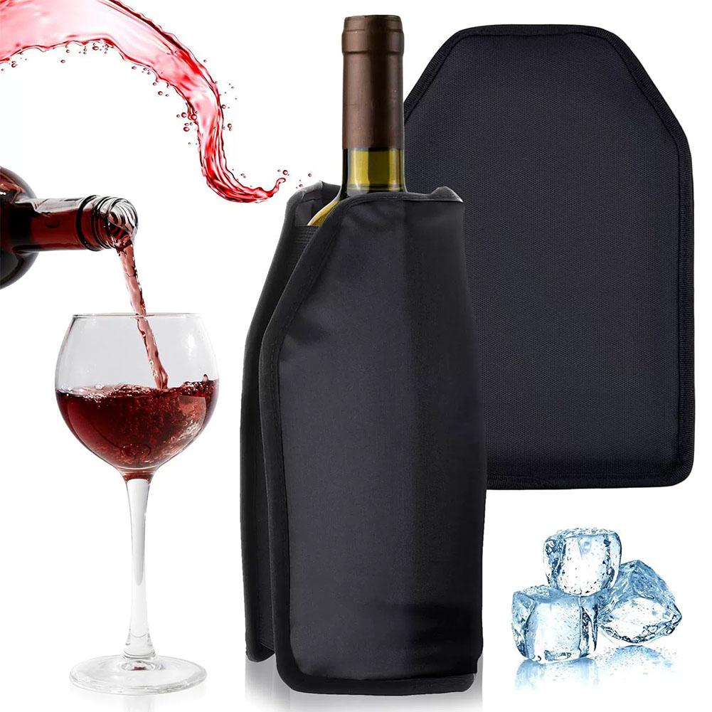 Wine Cooling Holder Ice Bag Je - Wine Beer Holder avaliação e preço