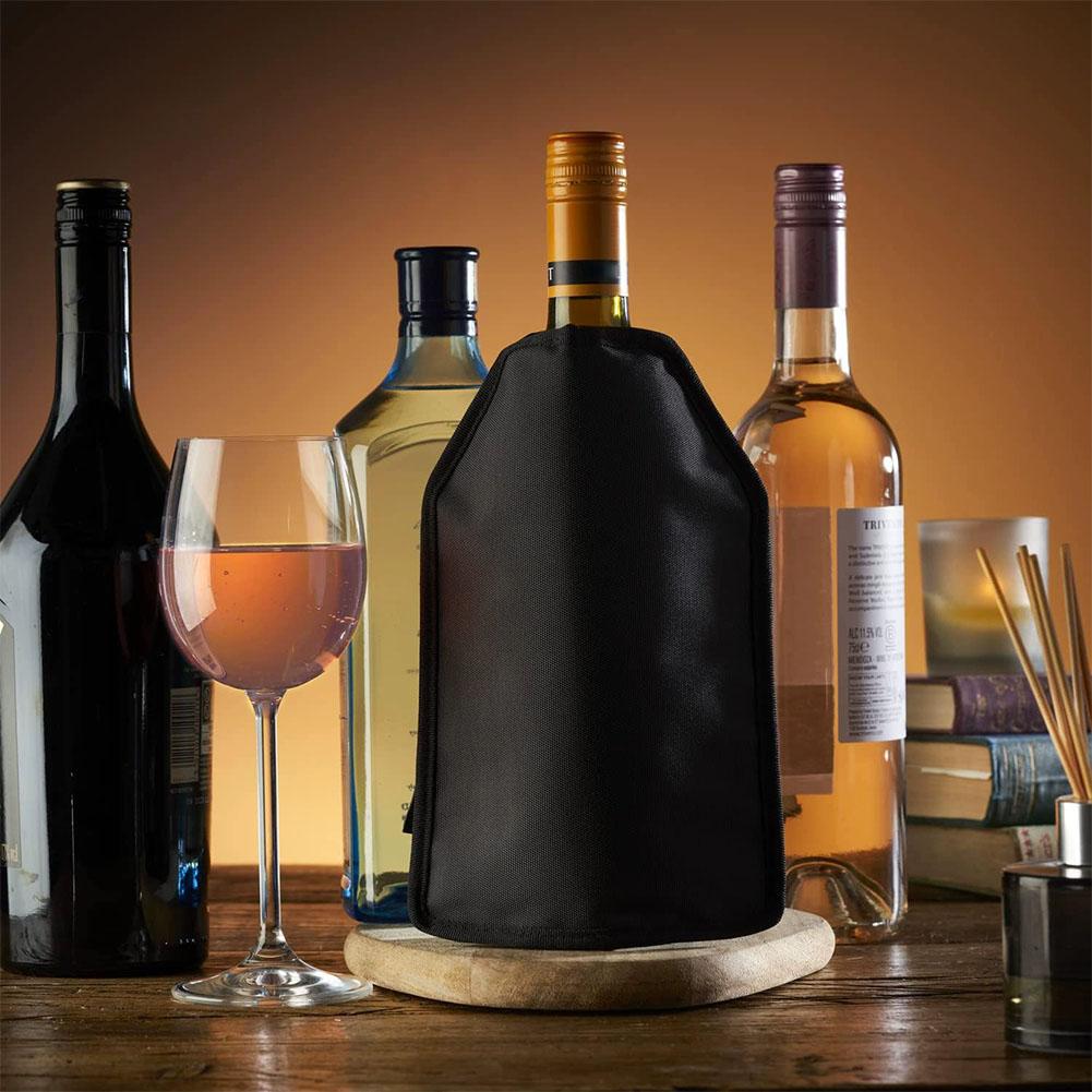 Wine Cooling Holder Ice Bag Je - Wine Beer Holder avaliação e preço