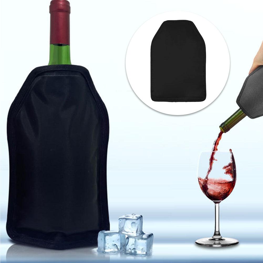 Wine Cooling Holder Ice Bag Je - Wine Beer Holder avaliação e preço