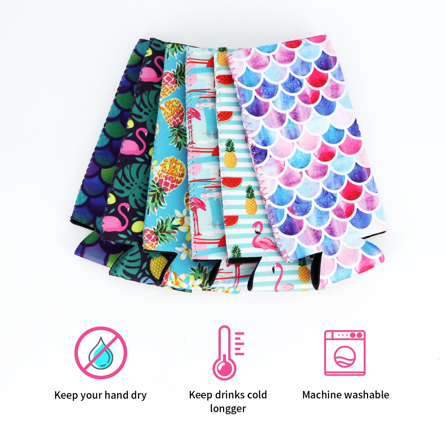 2Pcs Slim Can Sleeves, Reusabl - Wine Beer And Liquor avaliação e preço