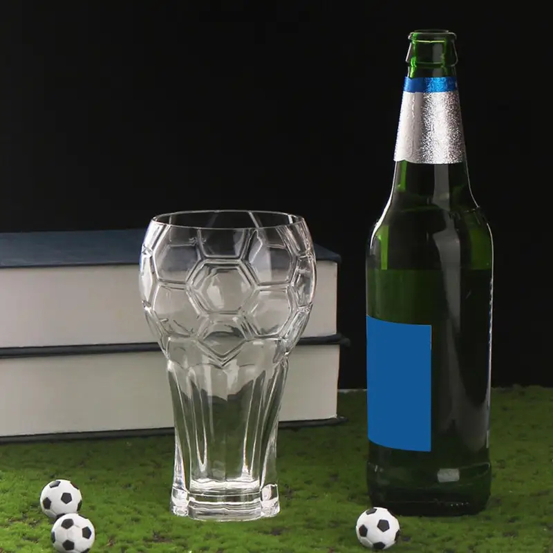 1/2pcs 600ML Football Beer Gla - Wine Beer Tequila avaliação e preço