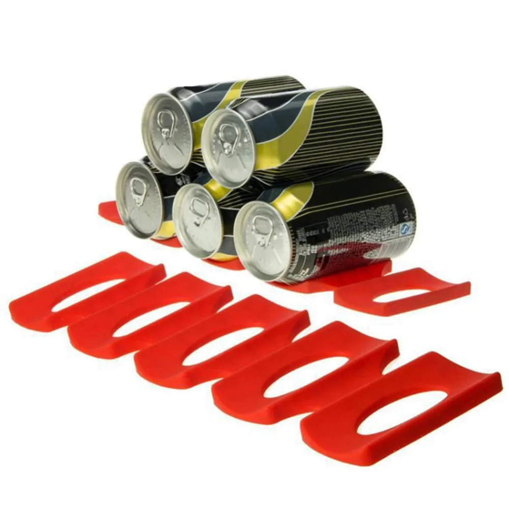 Red Silicone Fridge Can Beer W - Wine Beer Holder avaliação e preço