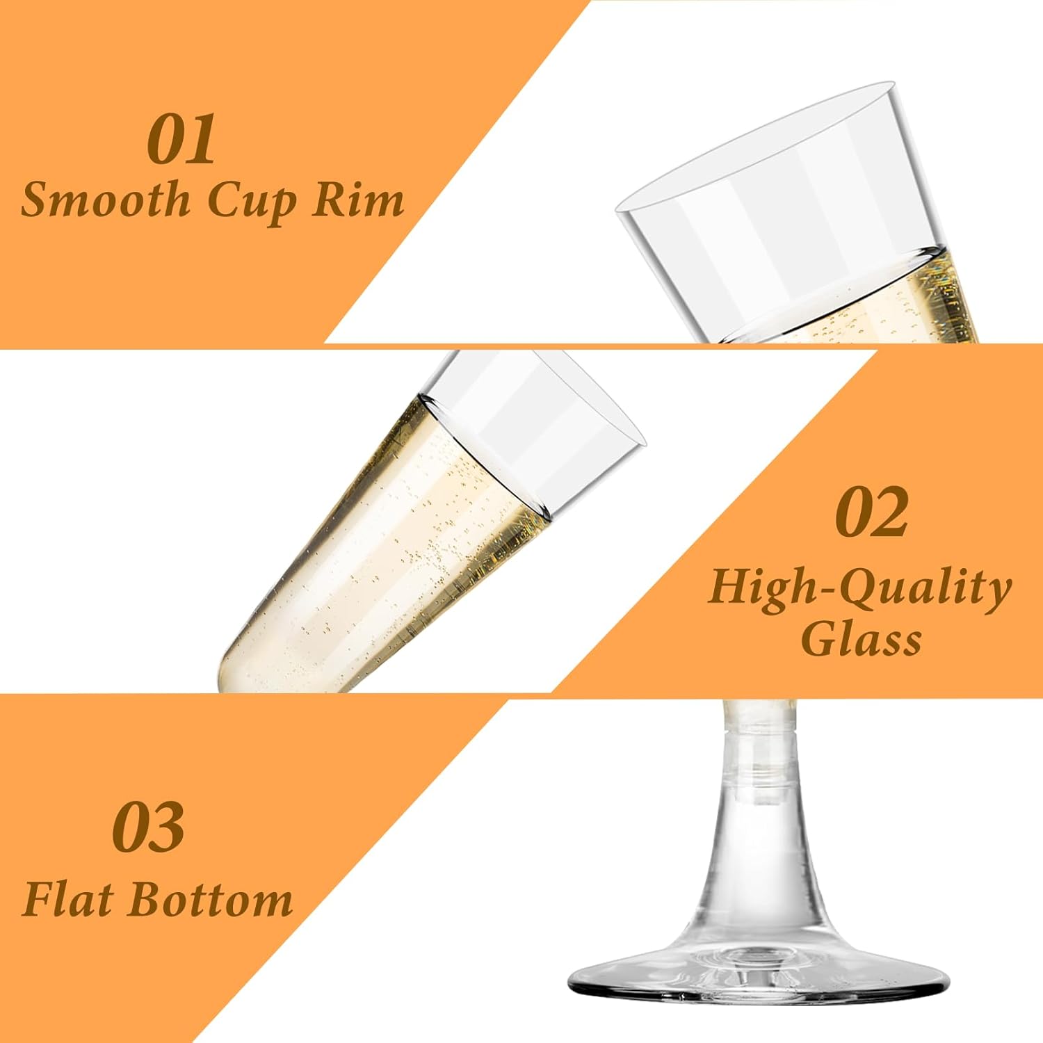 Plastic Champagne Flutes 40 Pa - Wine & Beer Unlimited Spirits avaliação e preço
